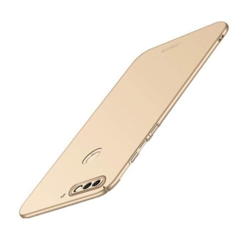 Coque Arrière En Polycarbonate Givré Doré Pour Huawei Honor Play 7c