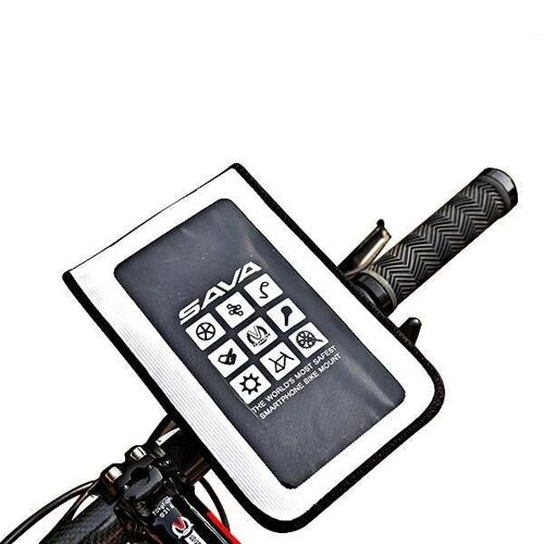 Sacoche De Vélo Pour Téléphone À Écran Tactile Avec Sortie De Câble Pour Iphone, Samsung, Xiaomi, Huawei - Compatible Avec Les Téléphones De Moins De 6 Pouces