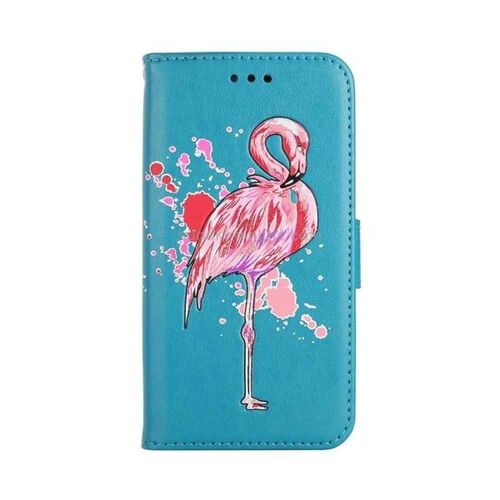 Étui Pour Galaxy S8+ Avec Support, Portefeuille, Emplacements Pour Cartes Et Cadre Photo ¿ Bleu