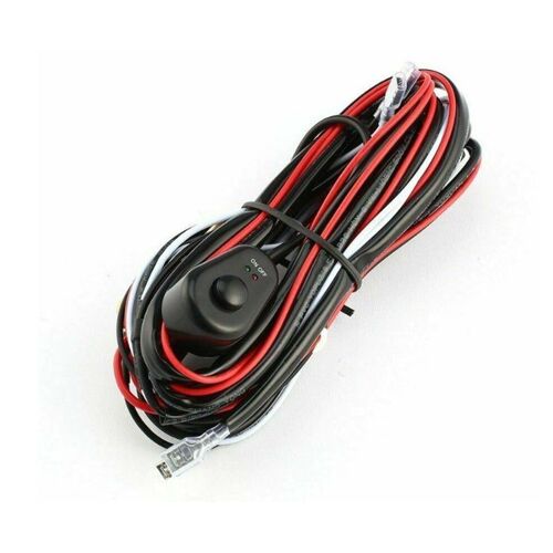 Kit De 2 Interrupteurs À Bascule Pour Faisceau De Câbles Et Barre Lumineuse, Relais 12 V 40 A Pour Feux Tout-Terrain
