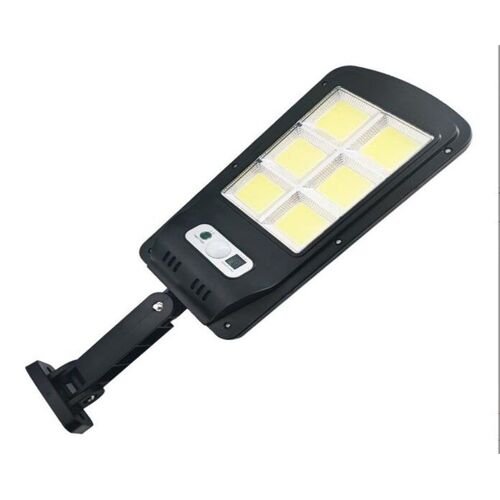 Lampadaire Solaire 120 Led Avec Détecteur De Mouvement Et Télécommande Pour Usage Extérieur