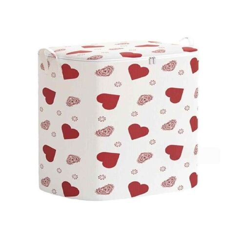 Lot De 2 Sacs De Rangement À Fermeture Éclair Pour Vêtements Et Couettes, Tissu Oxford Anti-Poussière, 61 X 50 X 71 Cm