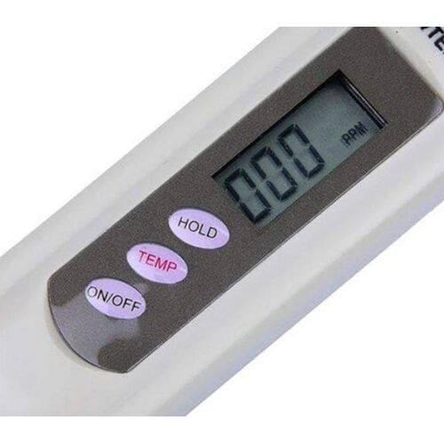Compteur Tds Numérique Portable 0-9990 Ppm Avec Mesure De La Température