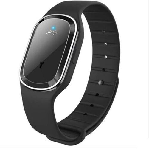 Bracelet Anti-Moustiques À Ultrasons M1 Usb Noir 