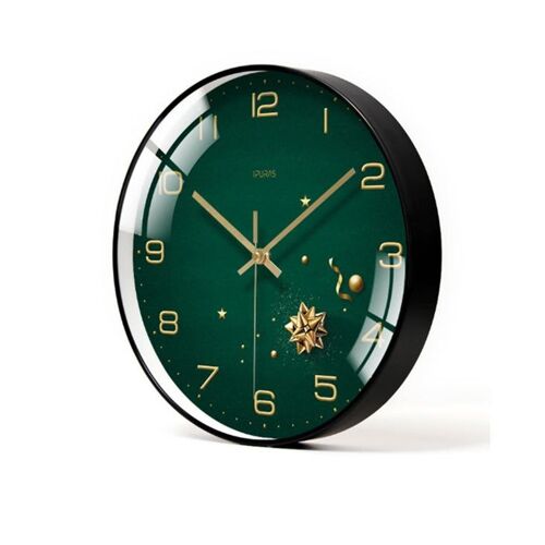 Horloge murale silencieuse de 10 pouces pour la décoration de la maison et du bureau