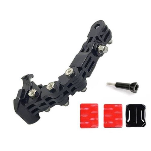 Bras de réglage du menton pour GoPro Hero, Xiaomi Yi, SJCAM - Support multifonction pour caméra d'action