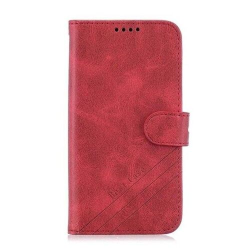 Étui à rabat horizontal en cuir PU pour Galaxy S8 avec texture givrée
