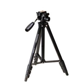 Trépied pour appareil photo numérique et micro-reflex - Aluminium, 45 cm à 138 cm, charge maximale 3 kg, noir