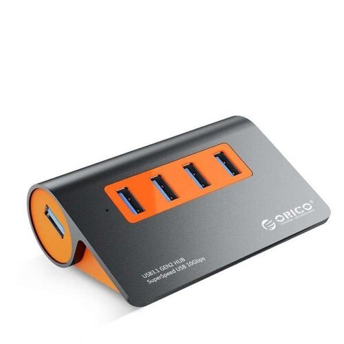 Hub USB 3.1 4 ports avec adaptateur secteur 12 V pour Samsung Galaxy S9/S8/Note