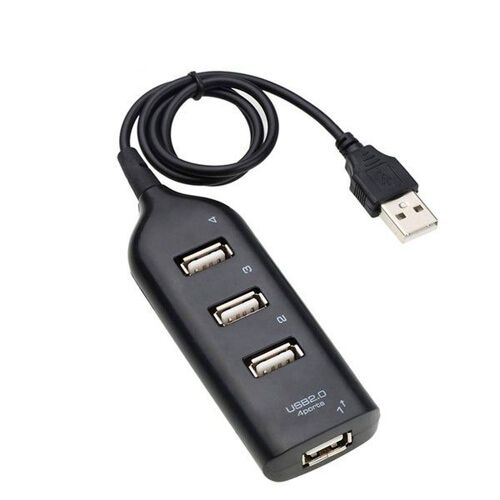 Adaptateur répartiteur USB 4 ports pour PC et disques durs portables - USB 2.0