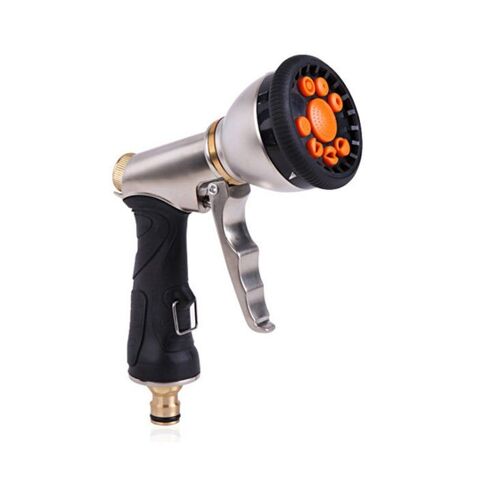Pistolet pulvérisateur d'eau haute pression avec gâchette avant pour le jardinage et le nettoyage
