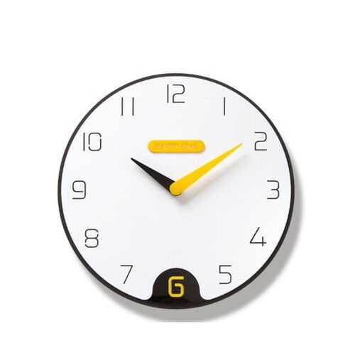 Horloge murale tridimensionnelle gravée au laser de 12 pouces pour la décoration intérieure