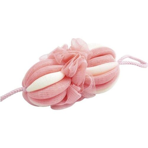 Boule De Douche Et Serviette (Kaki) - Boule De Bain En Pe De 43 Cm Avec Maille Fine Pour Des Bulles Riches 