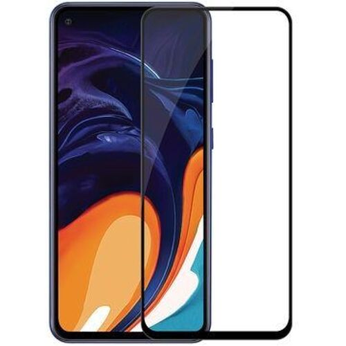 Protection d'écran en verre trempé pour Samsung Galaxy A60 2019 ¿ Noir, dureté 9H, couverture complète