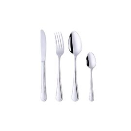 Ensemble De Couverts En Acier Inoxydable - Ensemble De 4 Couteaux Et Fourchettes À Steak