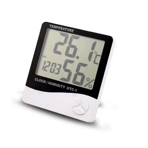 Thermomètre Et Hygromètre Électronique Htc-1 Pour La Surveillance De La Température Et De L'humidité Intérieures