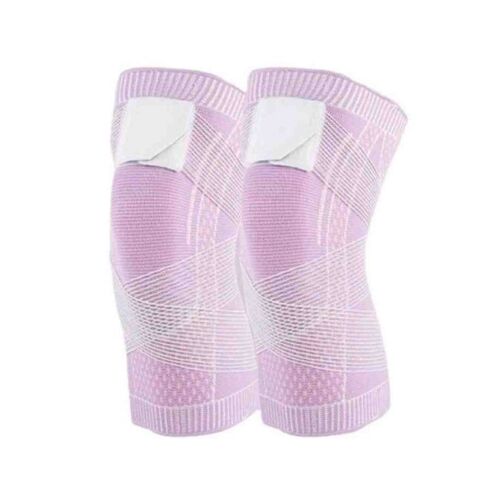 Genouillère Pour Corde À Sauter, Basket-Ball Et Course À Pied - Nylon Résistant, Grande Taille (42-47 Cm), Paire Incluse