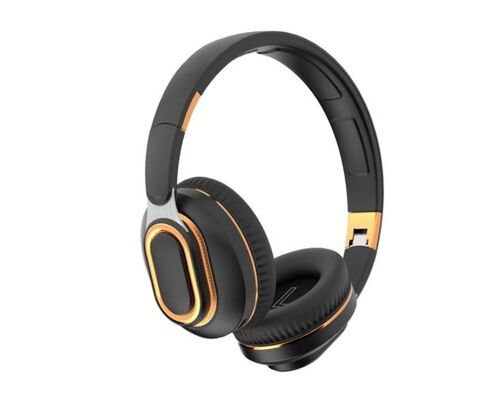 Écouteurs de sport pliables sans fil Bluetooth 5.0 avec basses puissantes et chargement de type C