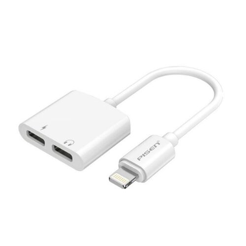 Adaptateur Apple 2 En 1 Pour Charger Et Écouter De La Musique Avec Des Écouteurs