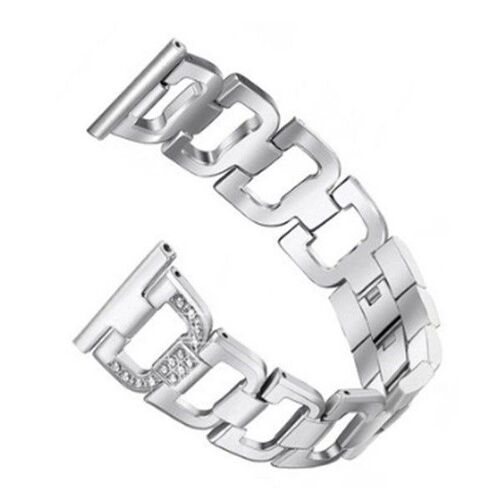 Bracelet De Montre En Acier Inoxydable Avec Diamants Colorés Pour Apple Watch Série 44 Mm