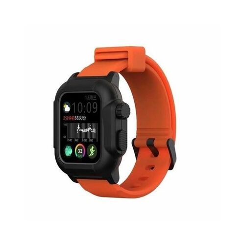Bracelet En Silicone 40 Mm Pour Montre Connectée - Orange