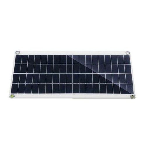 Kit de panneau solaire portable 20 W avec deux ports USB pour recharge en extérieur