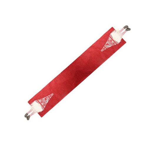 Chemin De Table De Noël Rudolph 180 X 33 Cm Tissu Résistant Décoration De Vacances Cadeau
