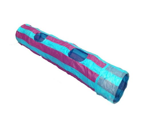 Tunnel Pour Animaux De Compagnie, 25 X 130 Cm, Pliable Et Facile À Nettoyer, Pour Chats Et Chiens