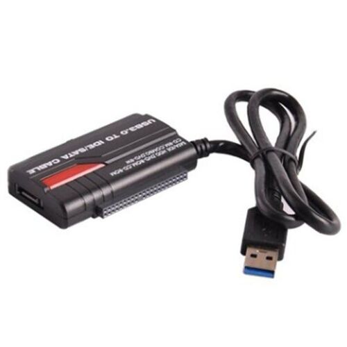 Adaptateur externe USB 3.0 IDE/SATA pour disques durs 2,5"" et 3,5