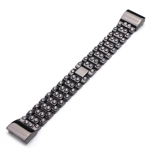 Bracelet De Rechange En Acier Inoxydable Pour Fitbit Charge 2