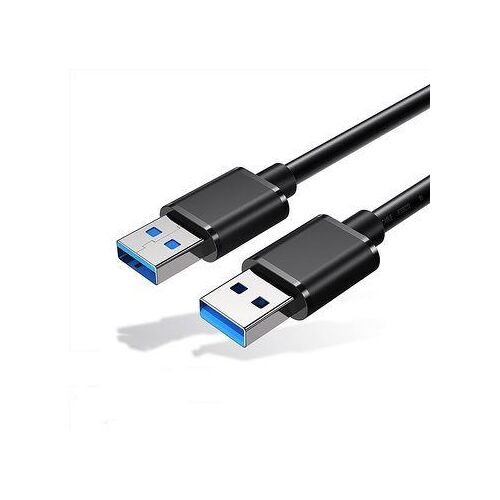 Câble d'extension USB 3.0 mâle vers mâle - 1 m - Lot de 2 - Transfert de données et chargement haute vitesse