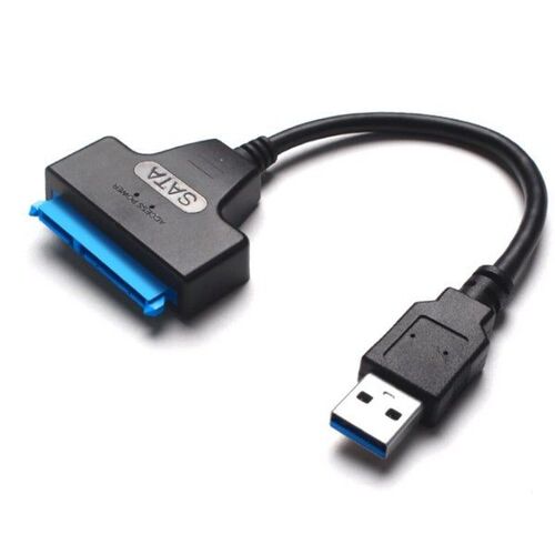 Câble convertisseur USB 3.0 vers SATA pour disque dur - 0,2 m - Modèle SA0078 - Compatible avec les disques durs de 12 To