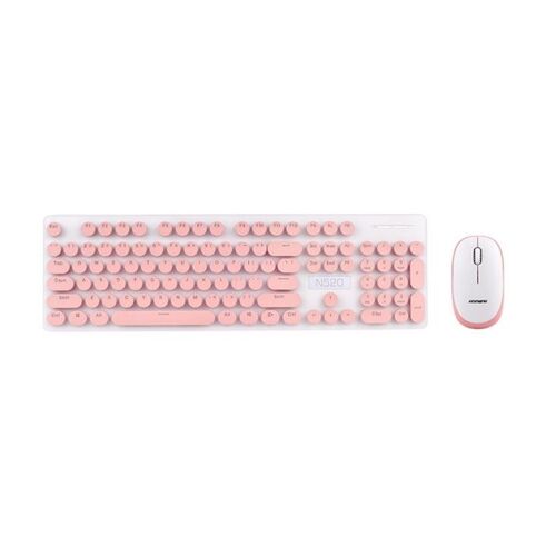 Ensemble clavier et souris sans fil 2,4 GHz 104 touches pour le bureau et les entreprises