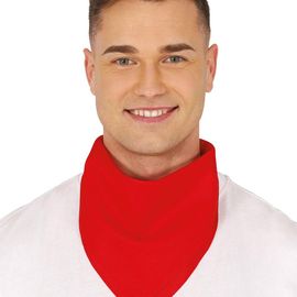 Bandana Foulard 54cm Rouge