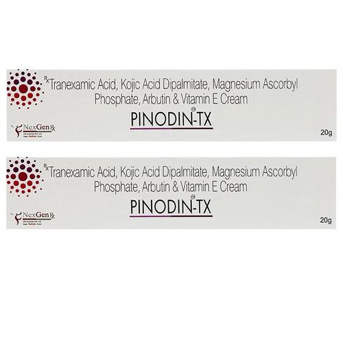 Pinodin-Tx 10% Cream, 20g Each (Pack Of 2) 