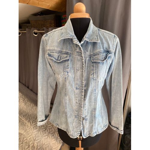 Veste En Jean Stone Vintage 