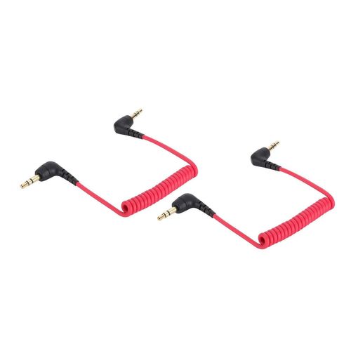 Lot De 2 Câbles Sc2 De Rechange 3,5 Mm Stéréo Trs Mâle Vers 3,5 Mm Mâle Stéréo Trs-Câble De Connexion De Sortie Audio Pour Mixeur/Microphone À Appareil Photo/Flûte À Bec