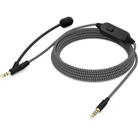 BC12,Câble Premium pour Casque avec Micro Omnidirectionnel et Commane Intégrée