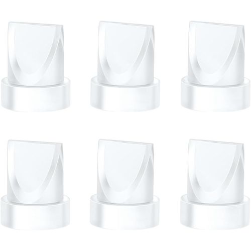 Lot De 6 Valves À Bec De Canard Pour Tire-Lait Portable M5/M6/V1 Pro/V2 Pro,Accessoires De Rechange Pour Tire-Lait Momcozy