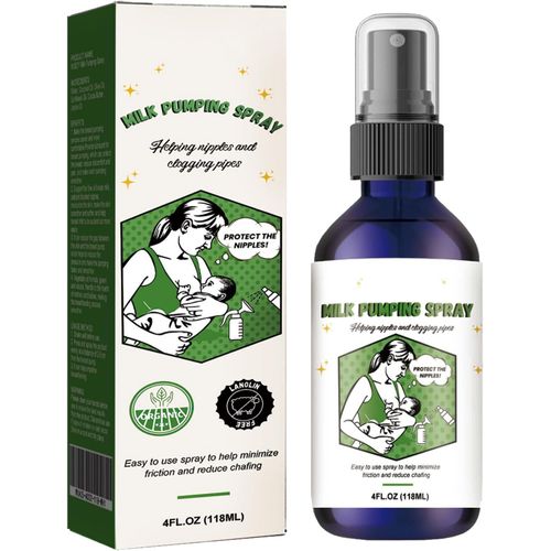 Vaporisateur À Pompe À Lait,Spray À Pompe D'allaitement,Spray Réparateur Pour La Poitrine,Soin Du Sein,Spray Pour Hydrater La Peau,1 Pièce