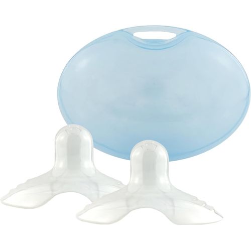 Kalanka-Babynova Coquilles D'allaitement ¿ Pack De 2 ¿ Coques D¿Allaitement En Silicone Réutilisables Avec Étui De Transport Hygiénique ¿ Pour Un Allaitement Doux Et Confortable ¿ Sans Bpa