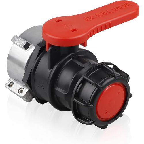 Adaptateur Réservoir IBC,Vanne Cuve Vanne pour Cuve IBC,Adaptateur IBC pour Réservoir,Robinet Cuve IBC DN50 (75 mm) 1 Pièces