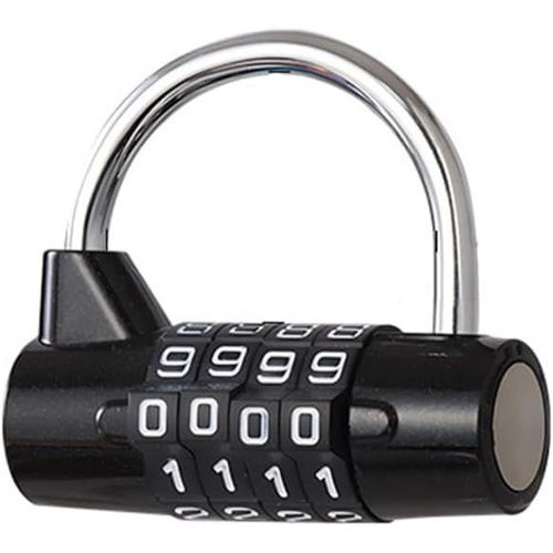 KALANKA-Cadenas à Combinaison à 4 Chiffres,Cadenas avec Code Numérique,Serrure à Combinaison à 4 Chiffres,Cadenas Code Lock pour Gymnase,Casiers,Boîte à Outils,Valises