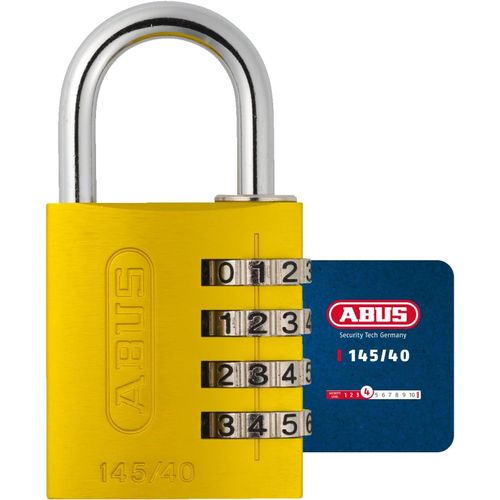 Cadenas codée en aluminium lila 145 30