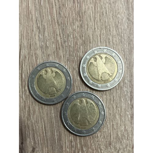 Pièce De 2 Euros Allemande Année 2002