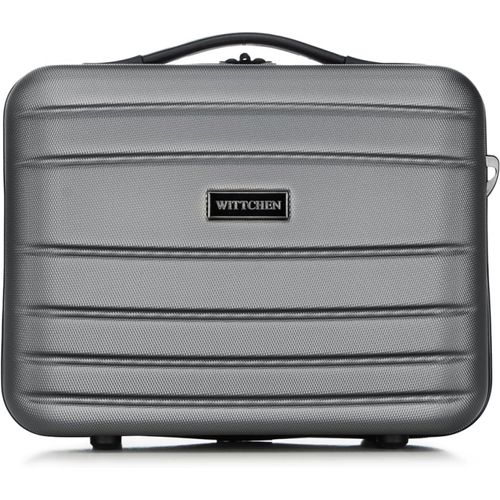 KALANKA-Valise de Voyage Bagage à Main Valise Cabine Valise Rigide en ABS avec 4 roulettes pivotantes Serrure à Combinaison Poignée télescopique Globe Line