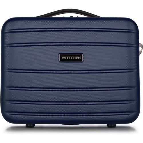 KALANKA-Valise de Voyage Bagage à Main Valise Cabine Valise Rigide en ABS avec 4 roulettes pivotantes Serrure à Combinaison Poignée télescopique Globe Line