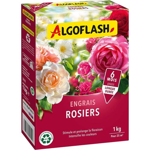 Kalanka-Algoflash Engrais Rosiers, Longue Durée, 1 Kg, Ros1n