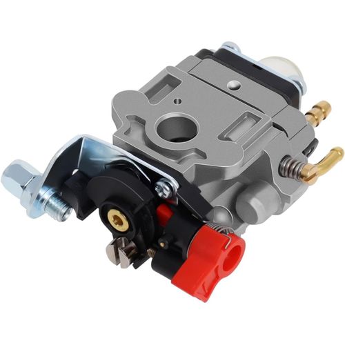 SUBZONAL-Carburateur Compatible avec Walbro Type WYJ 26cc-33cc Débroussailleuses et Tondeuses à Gazon avec Entretoise de Pompe Primaire Ensemble de Tuyaux de Carburant Déplacement par