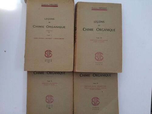 Leçons De Chimie Organique Par Charles Prévost